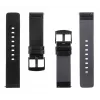 Tactical Leather Band 22mm Black