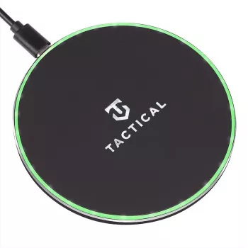 Tactical Base Plug Wireless Qi Charging Pad 15W Black