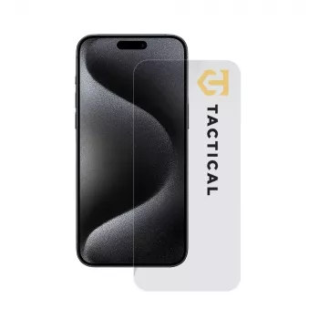 Tactical Glass Shield 2.5D Screen Protector for Apple iPhone 15 Pro Max Clear