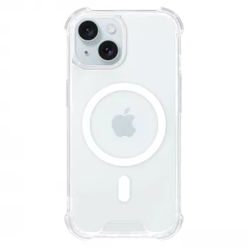 Tactical aizmugurējais vāciņš MagForce Plyo iPhone 15 caurspīdīgs