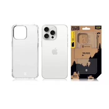 Tactical aizmugures vāciņš TPU Plyo iPhone 15 Pro — caurspīdīgs