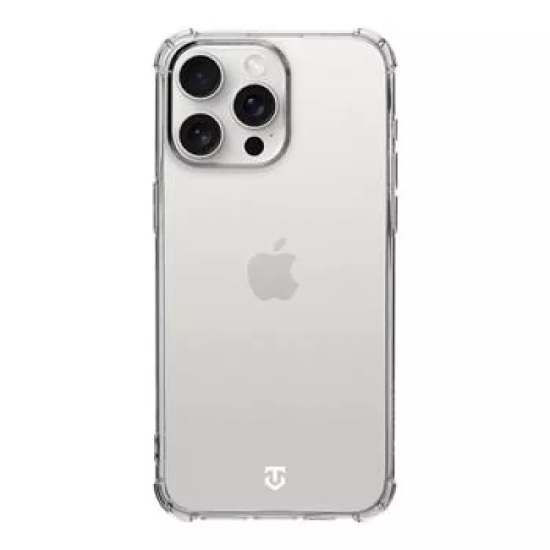 Tactical aizmugures vāciņš TPU Plyo iPhone 15 Pro — caurspīdīgs