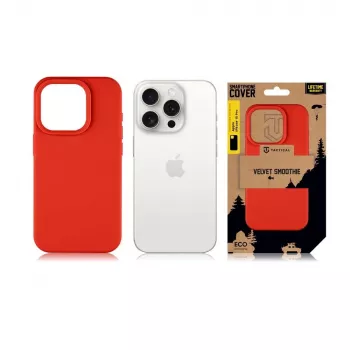 Tactical Back Cover Velvet Smoothie iPhone 15 Pro - Chilli Red