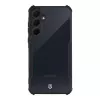 Tactical aizmugures vāciņš Quantum Stealth Galaxy A35 5G caurspīdīgs/melns