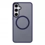 Taktiskais aizmugurējais vāciņš MagForce Hyperstealth Samsung Galaxy S24+ tumši zilā krāsā