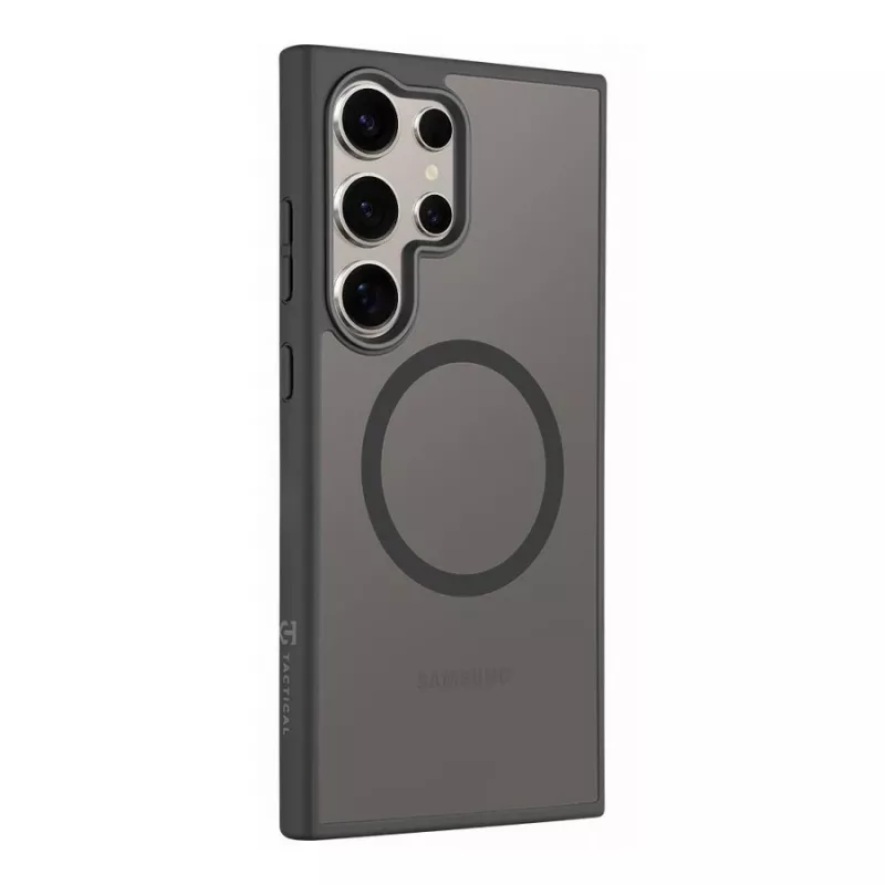 Taktiskais aizmugurējais vāciņš MagForce Hyperstealth Galaxy S24 Ultra Asphalt Black