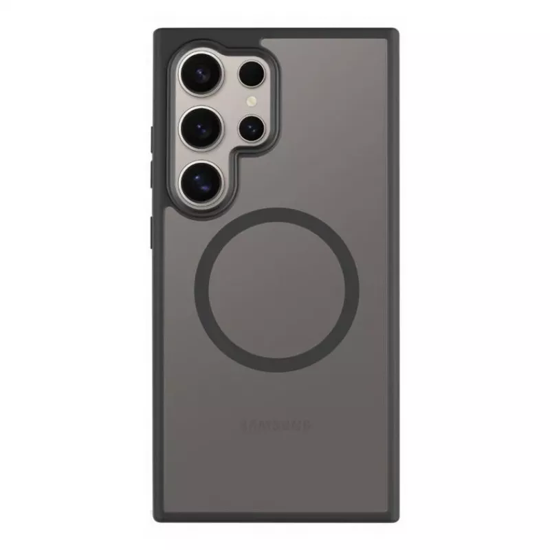 Taktiskais aizmugurējais vāciņš MagForce Hyperstealth Galaxy S24 Ultra Asphalt Black