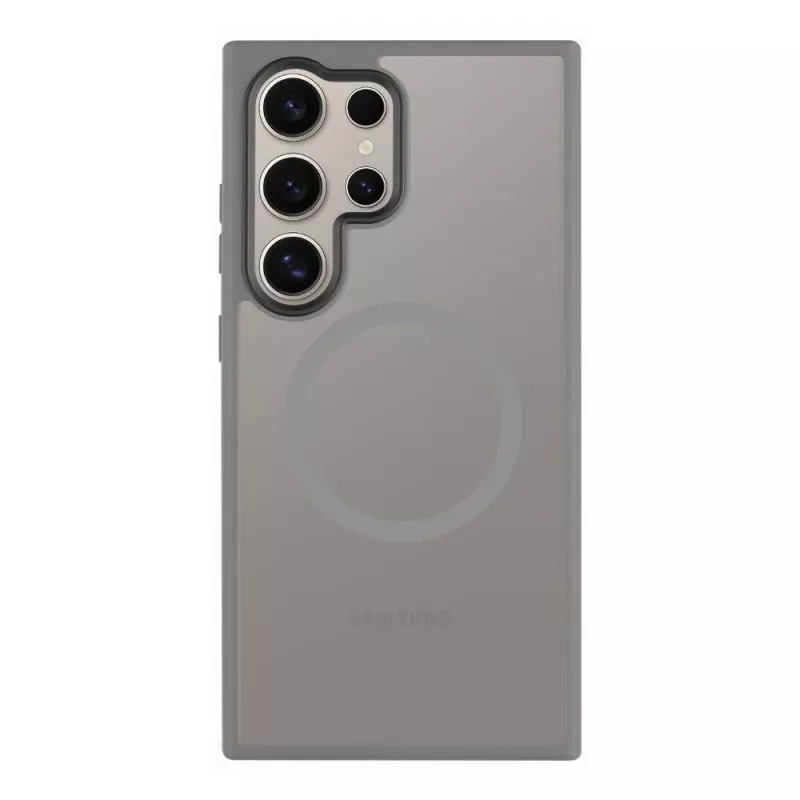 Taktiskais aizmugurējais vāciņš MagForce Hyperstealth Samsung Galaxy S24 Ultra, gaiši pelēks