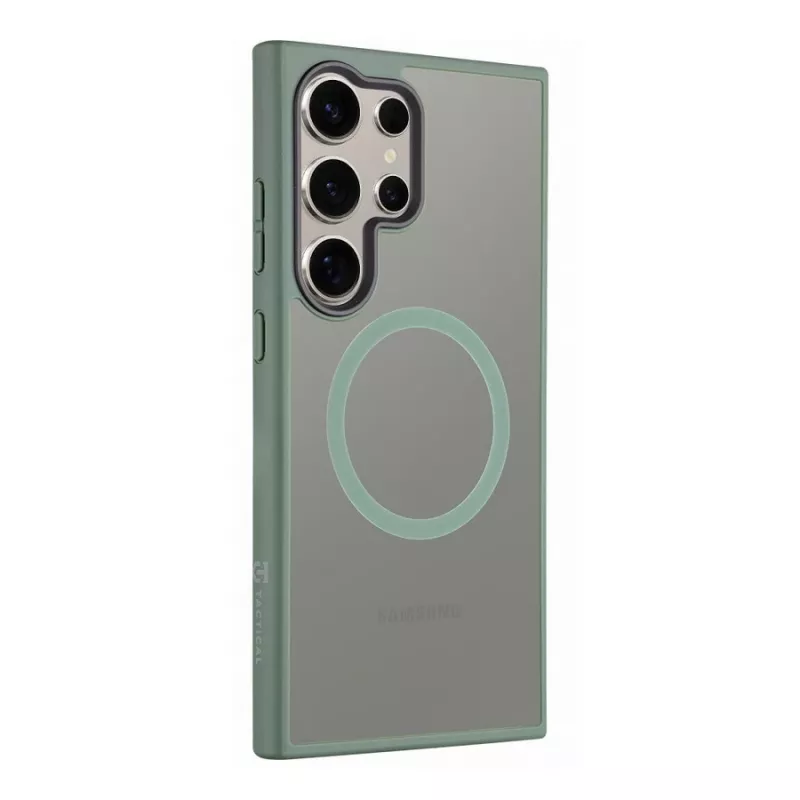 Taktiskais aizmugurējais vāciņš MagForce Hyperstealth Samsung Galaxy S24 Ultra, meža zaļš
