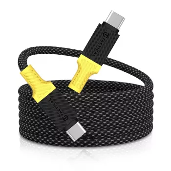 Tactical MagRope USB-C to USB-C Cable 1.2m Black/Yellow