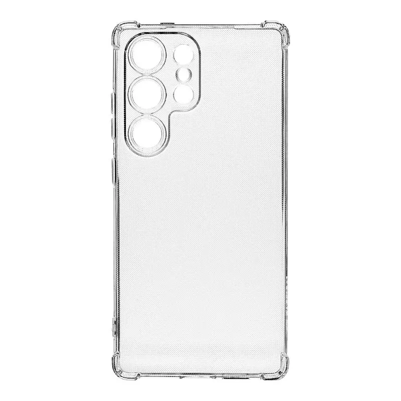 Tactical Back Cover TPU Plyo vāks Samsung Galaxy S25 Ultra — caurspīdīgs