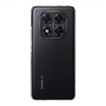 Tactical TPU aizmugures vāciņš Xiaomi Redmi Note 14 Pro 5G — caurspīdīgs