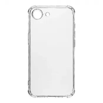 Tactical aizmugures vāciņš TPU Plyo iPhone 16e/17e caurspīdīgs