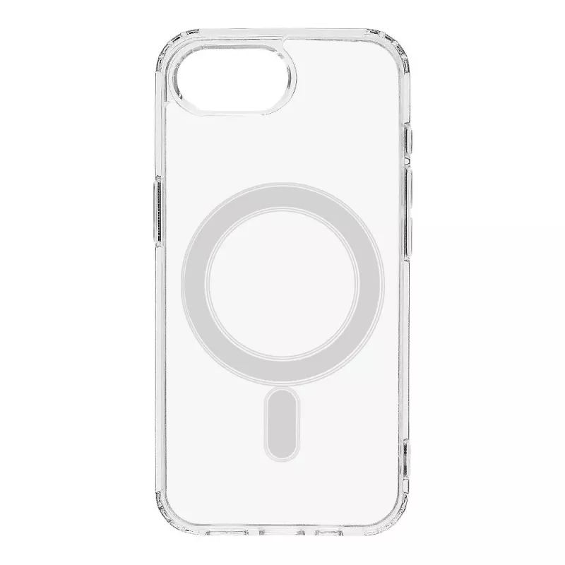 Tactical Back Cover MagForce iPhone 16e/17e caurspīdīgs