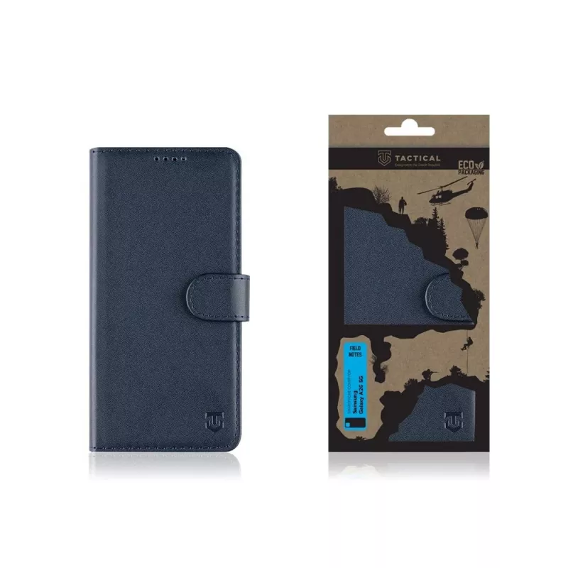 Tactical Book Cover Field Notes vāciņš Samsung Galaxy A26 5G - zils