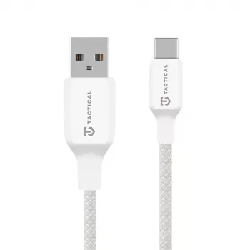 Tactical Stitch Thread Cable USB-A/USB-C White - Charging & Data Cable - 1.2 m