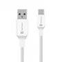 Tactical Stitch Thread Cable USB-A/USB-C White - Charging & Data Cable - 1.2 m