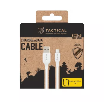 Tactical Stitch Thread Cable USB-A/USB-C White - Charging & Data Cable - 1.2 m
