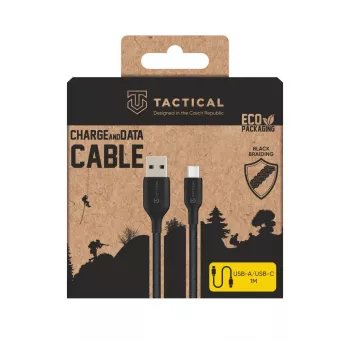 Tactical Stitch Thread Cable USB-A/USB-C Black - Digital/Data kabelis
