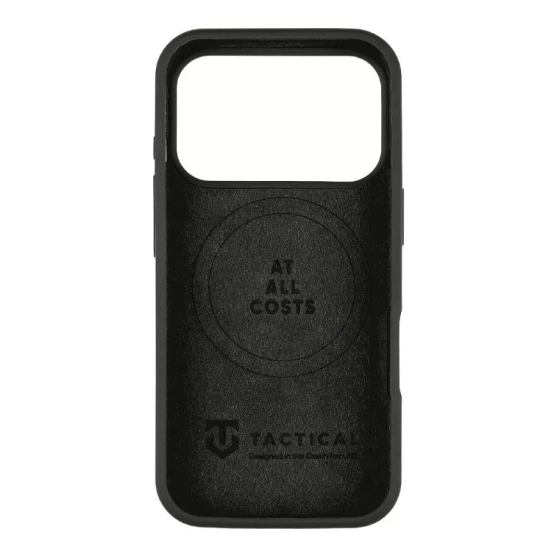 Tactical aizmugures vāciņš MagForce Velvet Smoothie Apple iPhone 17 Pro - Midnight Black