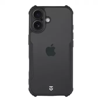 Tactical vāciņš Quantum Stealth iPhone 17 caurspīdīgs/melns