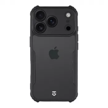 Tactical vāciņš Quantum Stealth iPhone 17 Pro Clear/Black