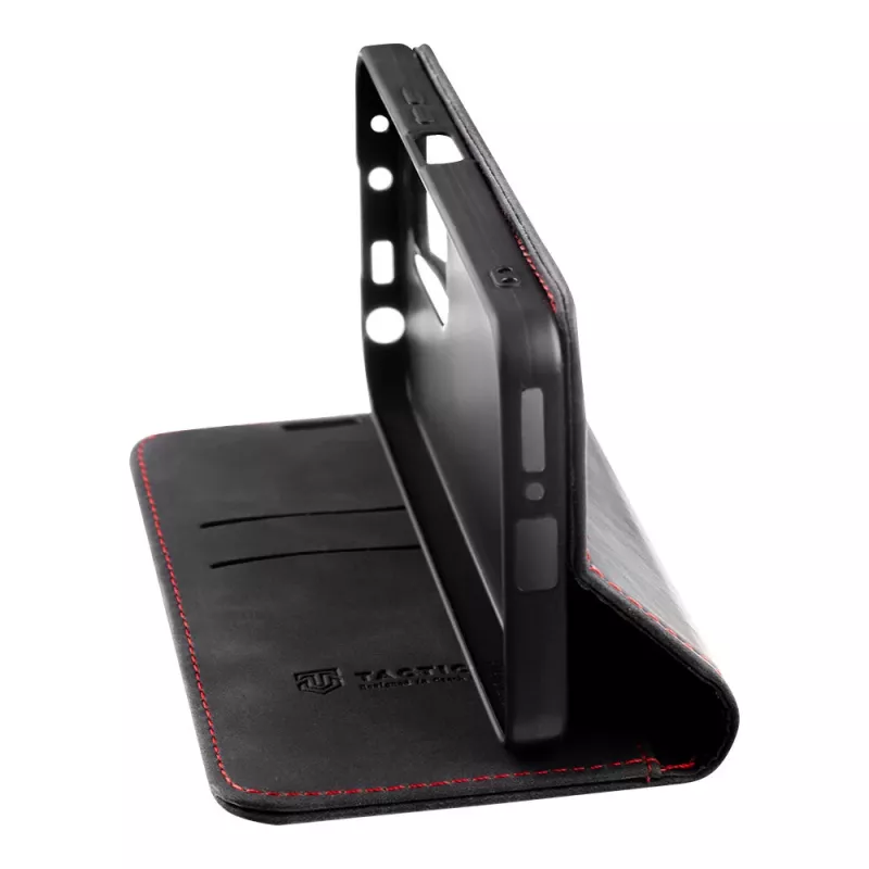 Tactical Book Cover Xproof iPhone 17 Pro Black Hawk melns