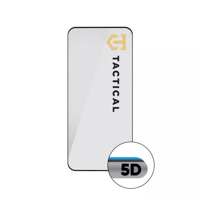 Tactical Glass Shield 5D Honor 400 Lite Melns