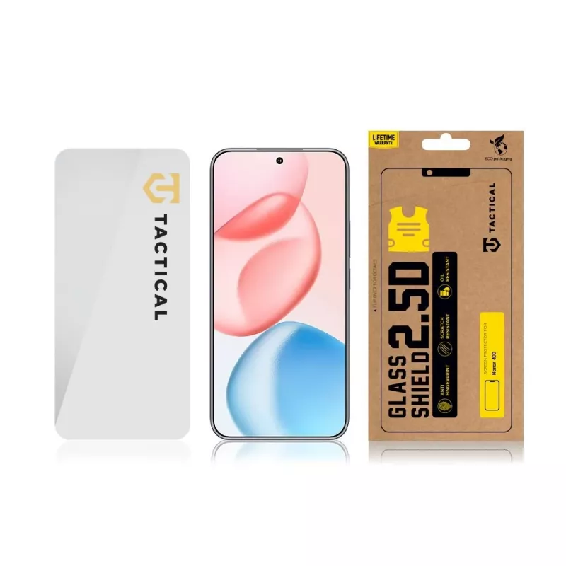Tactical Glass Shield 2.5D for Honor 400 Clear
