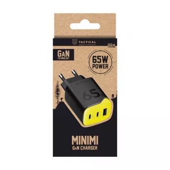Tactical Minimi GaN 65W AAC USB-C Lādētājs