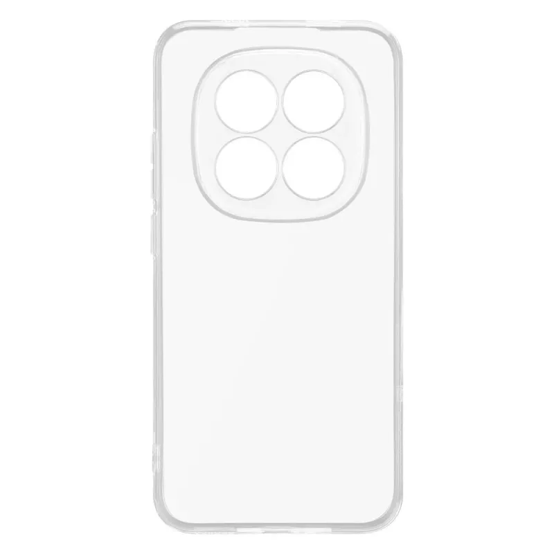 Tactical TPU aizmugures vāciņš Xiaomi Redmi Note 15 Pro+ 5G — caurspīdīgs