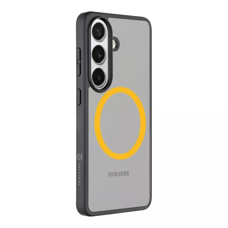 Taktiskais aizmugurējais vāciņš MagForce Hyperstealth 2.0 Samsung Galaxy S26, melns/dzeltens