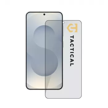 Tactical Glass Shield Privacy Stealth 5D Samsung Galaxy S26 Melns
