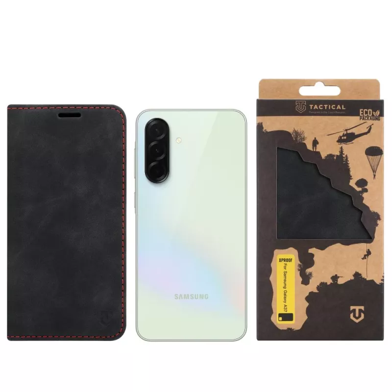 Tactical Book Cover Xproof Galaxy A37 Black Hawk