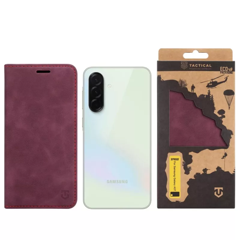 Tactical Book Cover Xproof vāciņš Samsung Galaxy A37, Red Beret