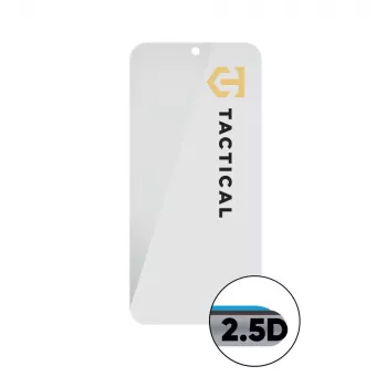 Tactical Glass Shield 2.5D rūdīta stikla ekrāna aizsargs Samsung Galaxy A37 - Caurspīdīgs
