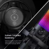 Rampage Bemol RGB USB-C spēļu mikrofons, melns
