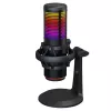 Rampage Bemol RGB USB-C spēļu mikrofons, melns