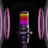 Rampage Bemol RGB USB-C spēļu mikrofons, melns