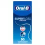 Oral-B Superfloss zobu diegs, 50 iepriekš sagriezti pavedieni