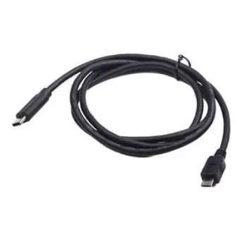 Gembird USB-C to Micro-USB kabelis 1.8m Melns USB 2.0