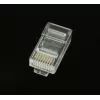 Gembird LC-8P8C-002/50 RJ-45 Modular Plug, Transparent, Gold-Plated, 50-Pack