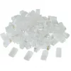 Gembird LC-8P8C-002/50 RJ-45 Modular Plug, Transparent, Gold-Plated, 50-Pack