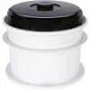 WECK Juicer Kombi-Set Electric Preserving Cooker with Steam Juicer, 29L, 1800W, Stainless Steel
