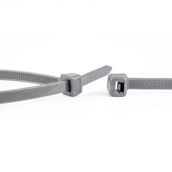 WKK Nylon Cable Tie Grey 370x4.8mm 100 pcs