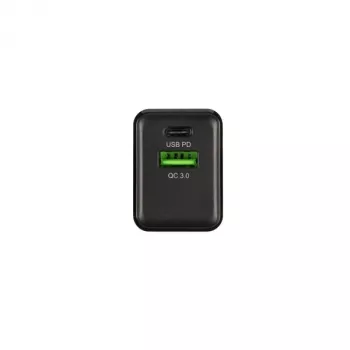 Xtorm Volt Travel Fast Charger - Power Supply - 20 Watt - PD, QC 3.0 - 2 Output Ports (USB, USB-C)