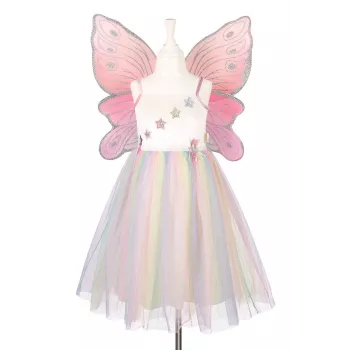 Souza! Louanne Fairy Butterfly Costume Dress and Wings for Girls 8-10 Years