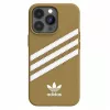Adidas OR Moulded PU iPhone 13 Pro Case Beige-Gold 47806