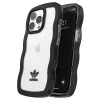 Adidas OR Wavy Case iPhone 13 Pro / iPhone 13 6.1 inch Melns Caurspīdīgs