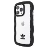 Adidas OR Wavy Case iPhone 13 Pro / iPhone 13 6.1 inch Melns Caurspīdīgs